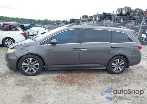 2014 Honda Odyssey Touring/Touring Elite from USA, damaged, VIN 5FNRL5H92EB085947